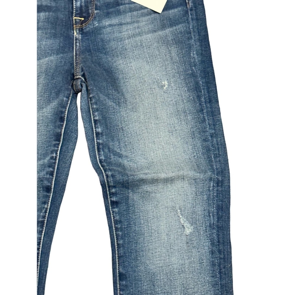 NWT 7 For All Mankind High Waist Ankle Skinny Jeans Blue Women's Size 27 - Picture 4 of 8